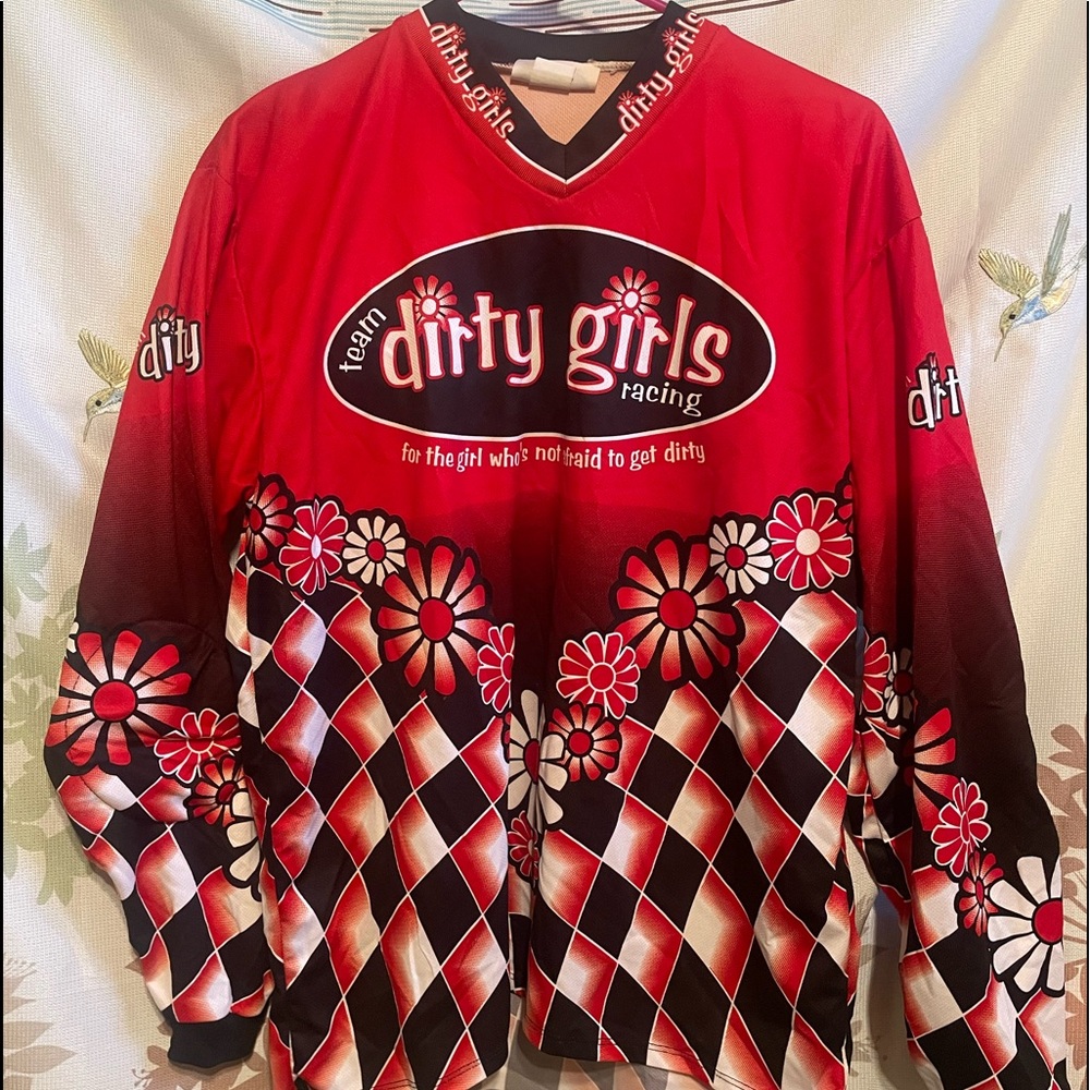 Women Dirty Girls Racing jersey shirt